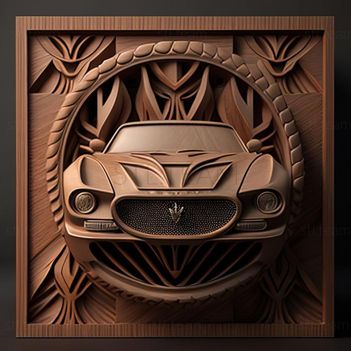 3D модель Maserati Мексика (STL)